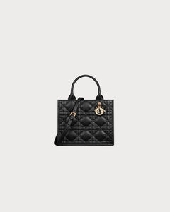 CHRISTIAN DIOR Small Book Tote | 迪奧 手袋 (Black)