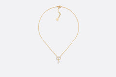 CHRISTIAN DIOR Petit CD Necklace | 迪奧 頸鏈 (Gold)