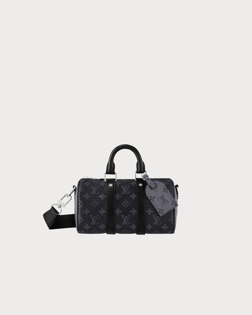 LOUIS VUITTON M46271 Men's Keepall Bandouliere 25 Bag | 路易威登 男仕手袋 (黑色)