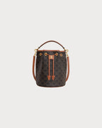 CELINE Clara Bag Canvas | 赛琳 水桶袋 (啡色)