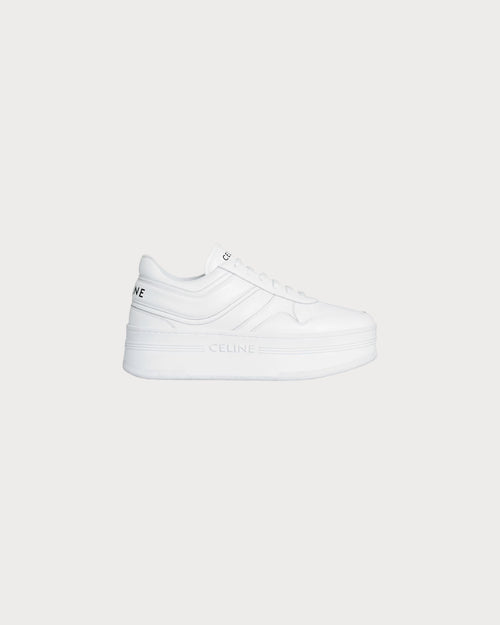 CELINE Block Sneakers with Wedge Outsole Leather(Many)