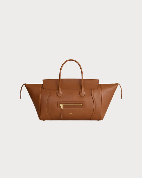 CELINE Luggage in Supple Shiny Lambskin | CELINE Handbag (Multi-color)