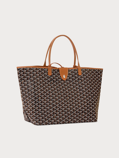 GOYARD Saint Louis Bag Goyardine Canvas & Calfskin(GM/Many)