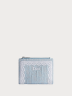 CHRISTIAN DIOR Dior Oblique Dahlia Wallet(Blue)