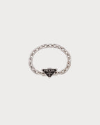 PRADA 2JB303 Men's Symbole Bracelet | 普拉達 男仕手鏈 (銀色)