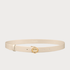 CHRISTIAN DIOR 30 Montaigne Circled Belt(25MM/2 Colors)