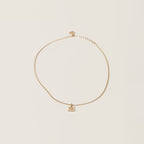 MIU MIU Metal Necklace | 繆繆 頸鏈 (金色)