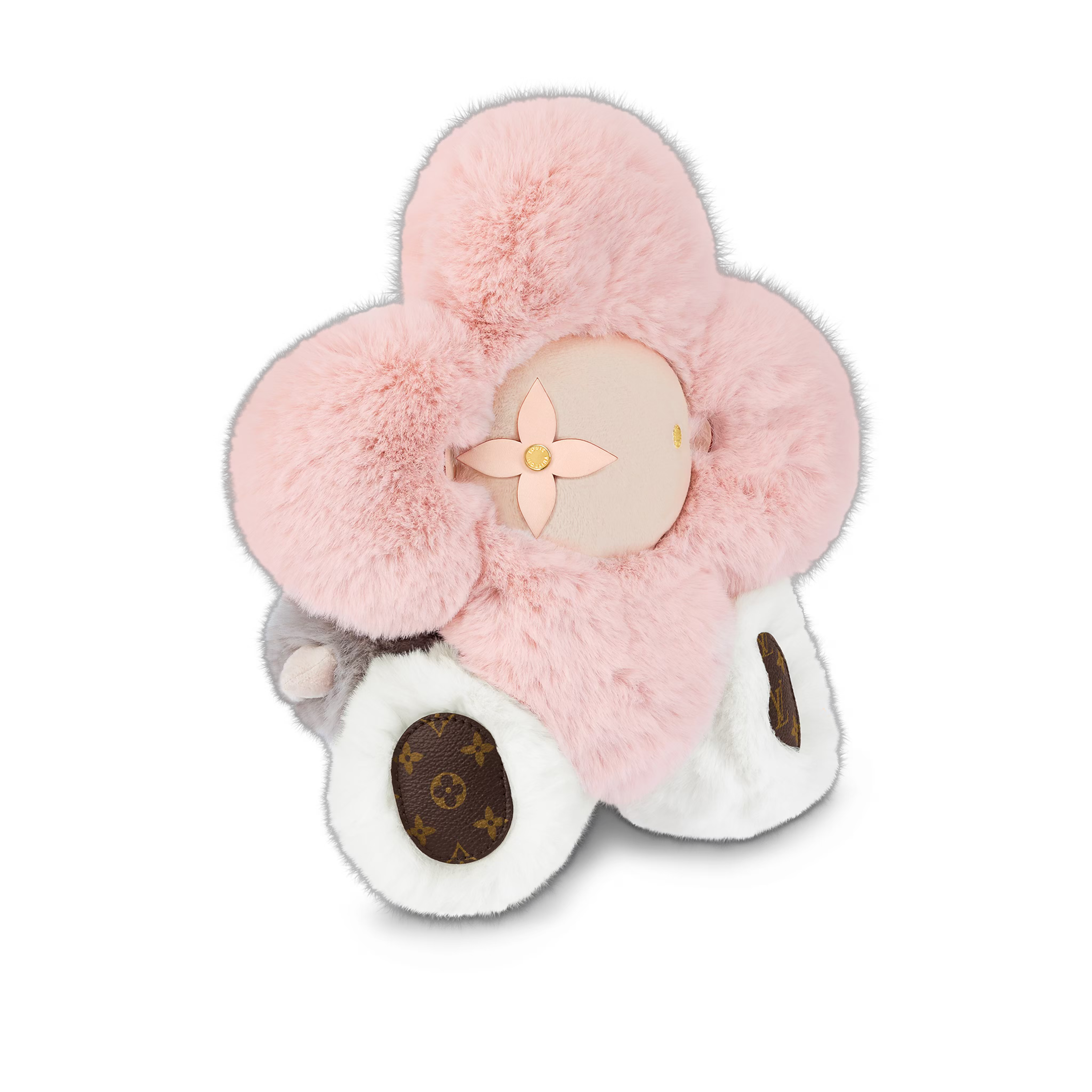 VIVIENNE DOUDOU ルイヴィトン　Louis Vuitton Louis Vuitton Multicolor Faux Fur Monogram Canvas Doudou