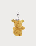 Jellycat Little Dragon Bag Charm 挂饰(黄色)