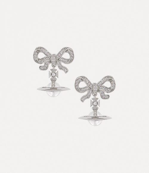 VIVIENNE WESTWOOD Octavie earrings | West Queen Mother Earrings (Silver)