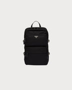 PRADA Men's Re-Nylon and Saffiano Leather Backpack | 普拉達 男仕背囊 (黑色)