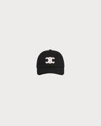 CELINE Triomphe Baseball Cap | 賽琳 棒球帽 (黑色)