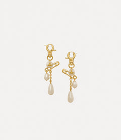 VIVIENNE WESTWOOD Claude Long Earrings | West Queen Mother Earrings (Multicolor)