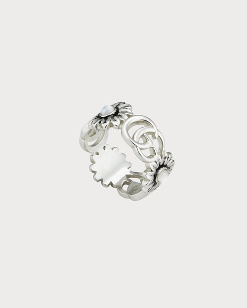 GUCCI Double G Mother of Pearl Ring | 古馳 戒指 (多色)
