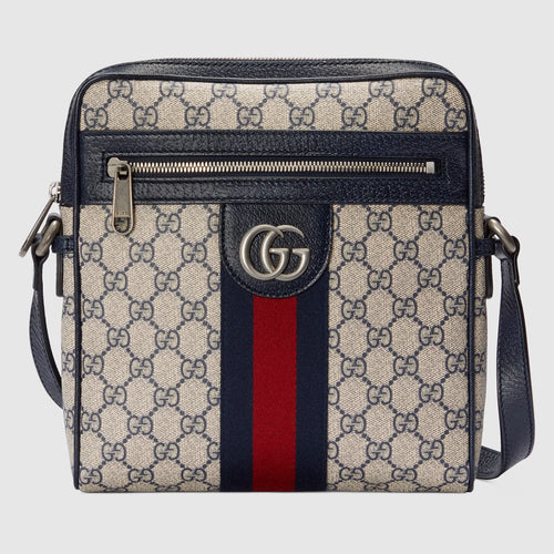GUCCI Ophidia GG Small Messenger Bag | Gucci Men's Messenger Bag (Multicolor)