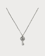 GUCCI Double G key Necklace Silver | 古馳 頸鏈 {銀色)
