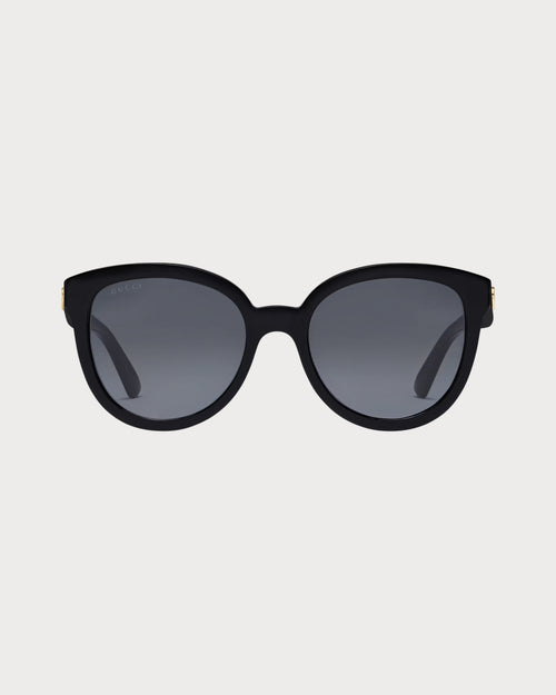 GUCCI Cat-Eye Sunglasses Acetate(Noir)