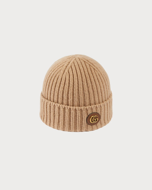 GUCCI Wool Cashmere Hat | 古馳 冷帽 (Tan)