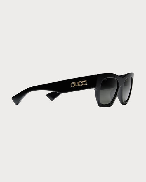 GUCCI Rectangular Frame Sunglasses Acetate(2 Colors)