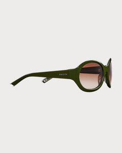 GUCCI Round Frame Sunglasses Acetate(Many)