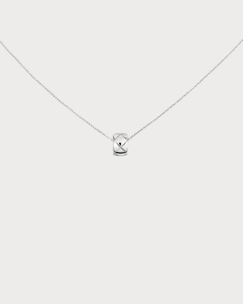 CHANEL J12306 Coco Crush Necklace Quilted Motif & 18K(Small/3 Colors)
