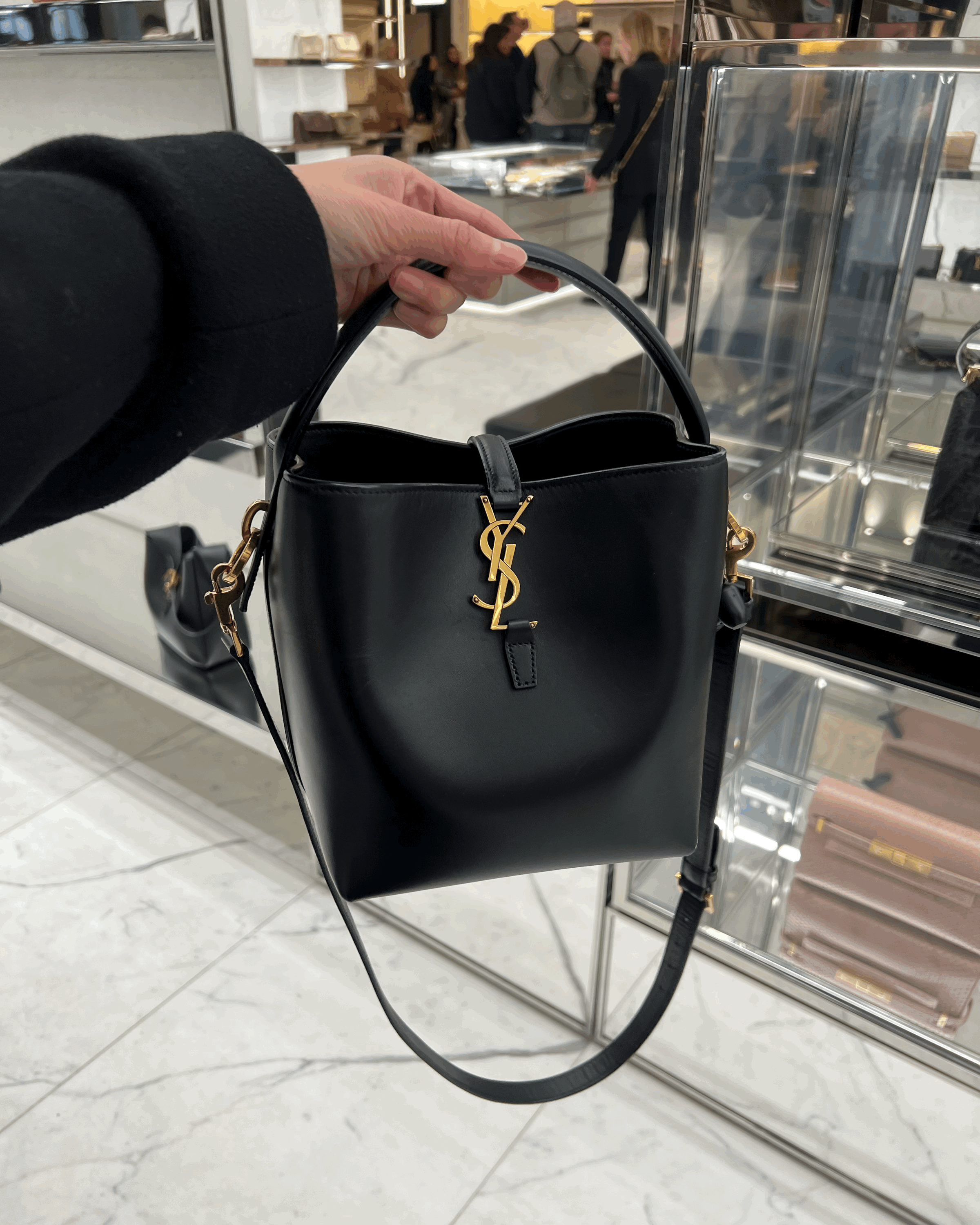 YSL SAINT LAURENT LE 37 Calfskin(Small/3 Colors) | LONDONKELLY
