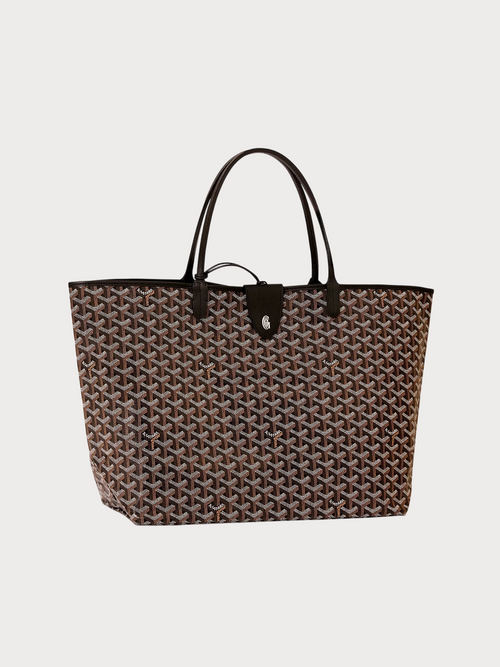 GOYARD Saint Louis Bag Goyardine Canvas & Calfskin(GM/Many)