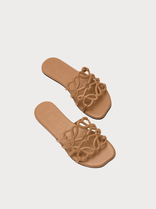 LOEWE Petal Anagram Slide Calfskin(4 Colors)
