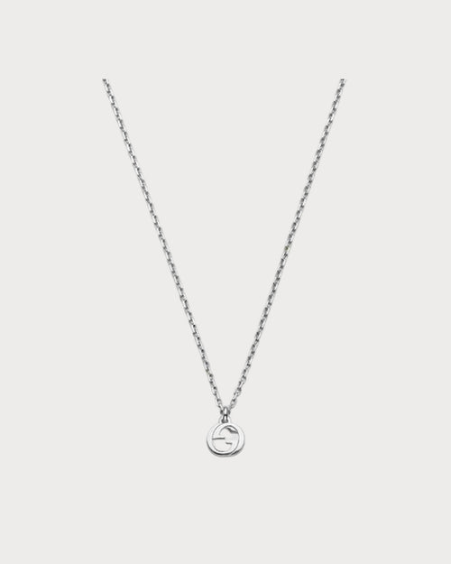 GUCCI Interlocking Chain Necklace | 古驰 项链 (银色)
