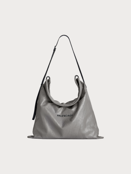 BALENCAIGA (M) Shopper Dust Bag Crossbody Pouch Arena Lambskin(Large/2 Colors)