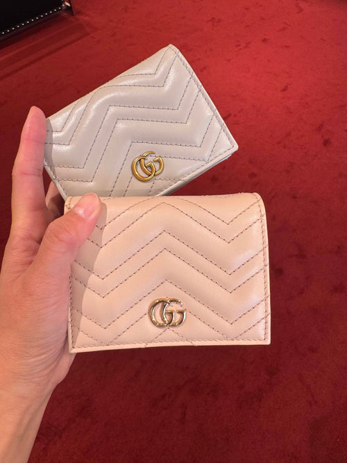 GUCCI GG Marmont Card Case Wallet(2 Colors)