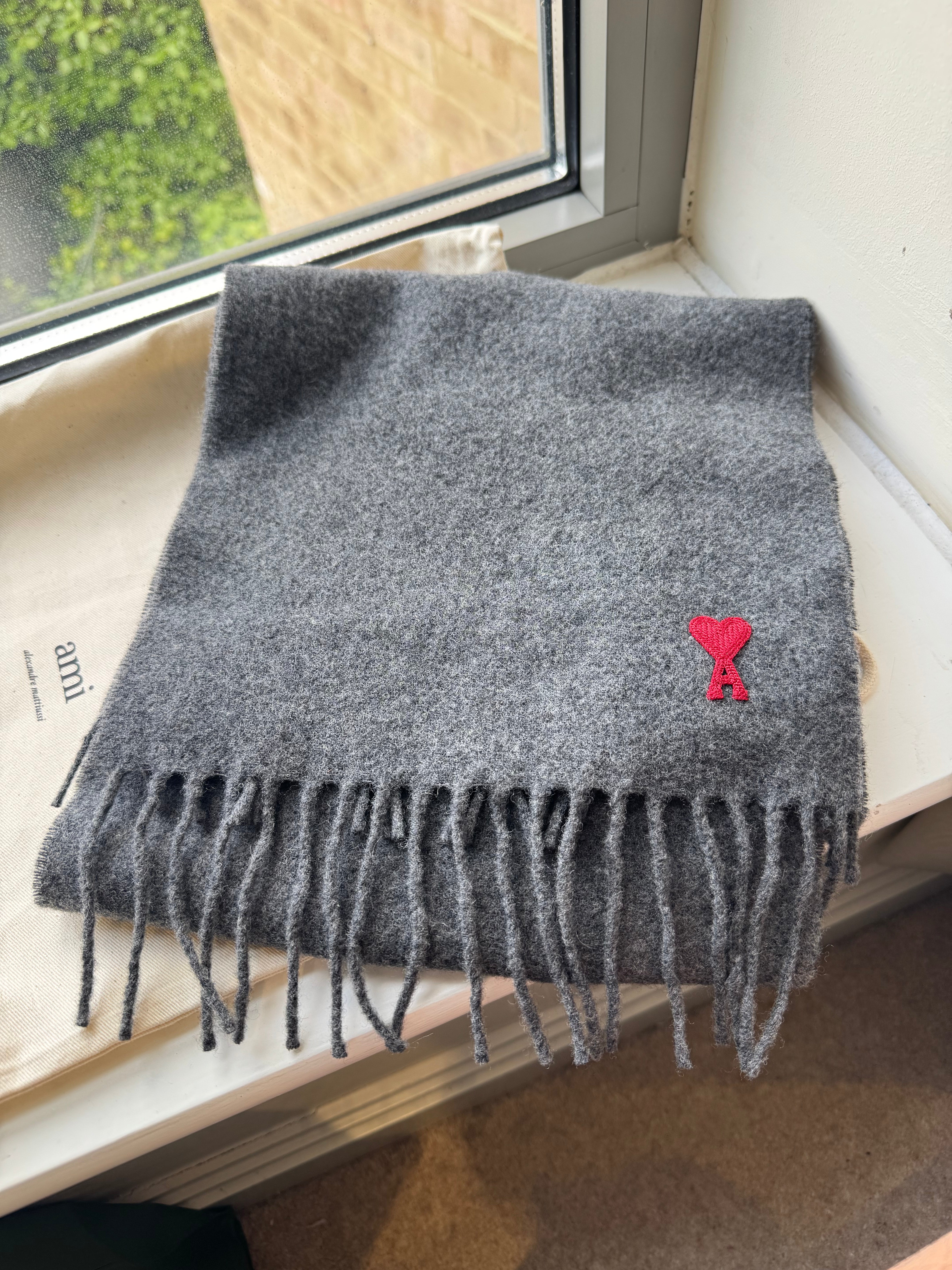 AMI PARIS(M) Ami de Coeur Scarf Wool(4 Colors) | LONDONKELLY AMI PARIS(M) Ami de Coeur Scarf Wool(4 Colors) | LONDONKELLY