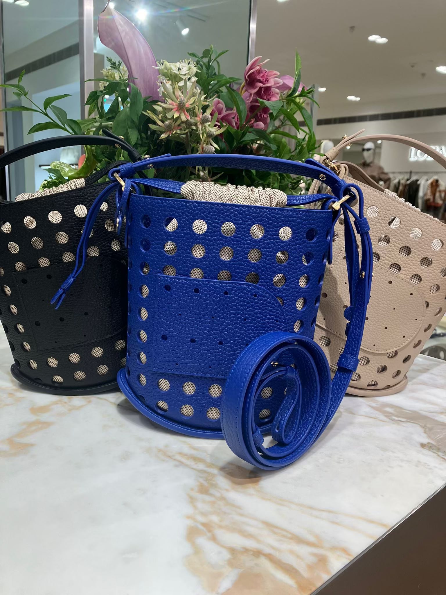 Delvaux mini bucket sale