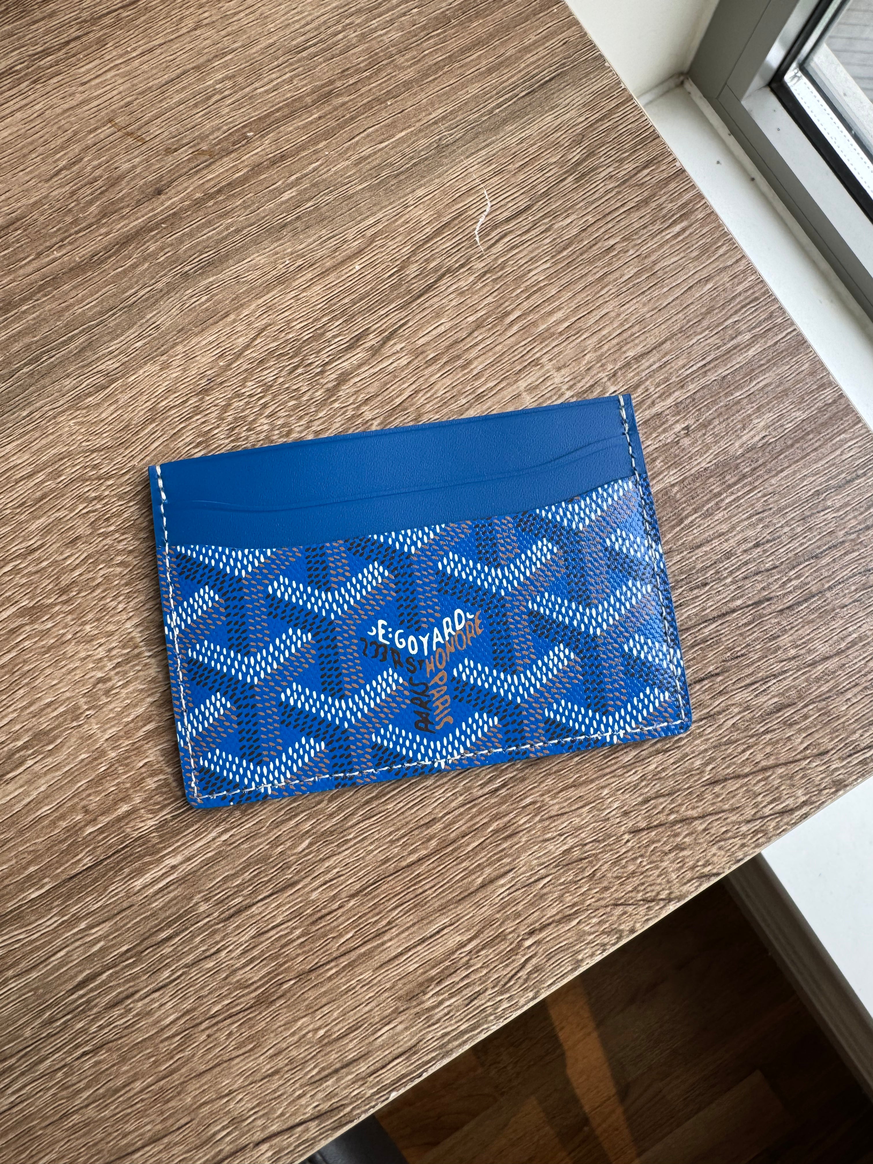 goyard card sleeve Goyard Saint Sulpice Green Card Holder