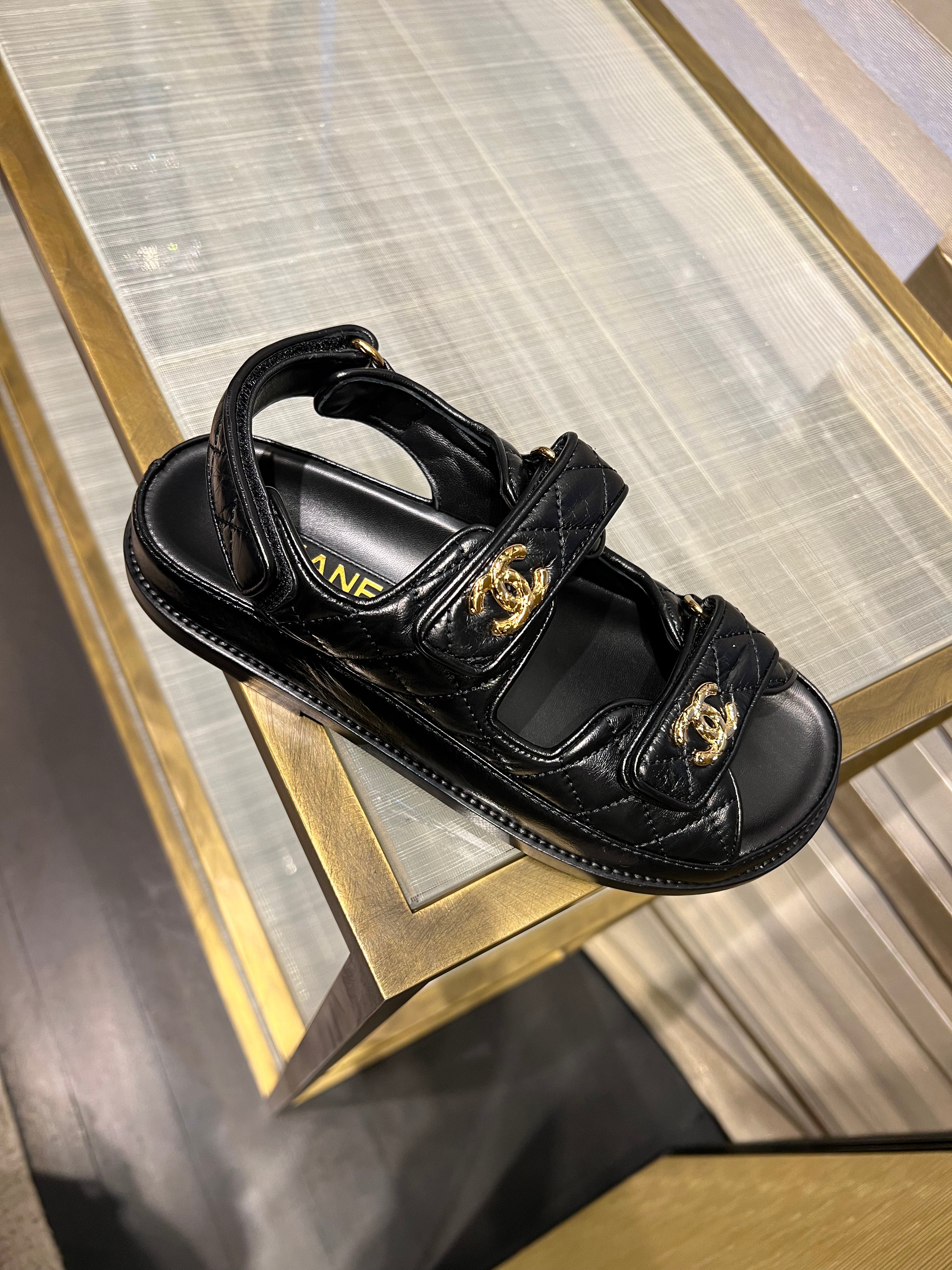 Chanel 2020 Chanel Tourist Sandals CHANEL G35927 24SS Classic