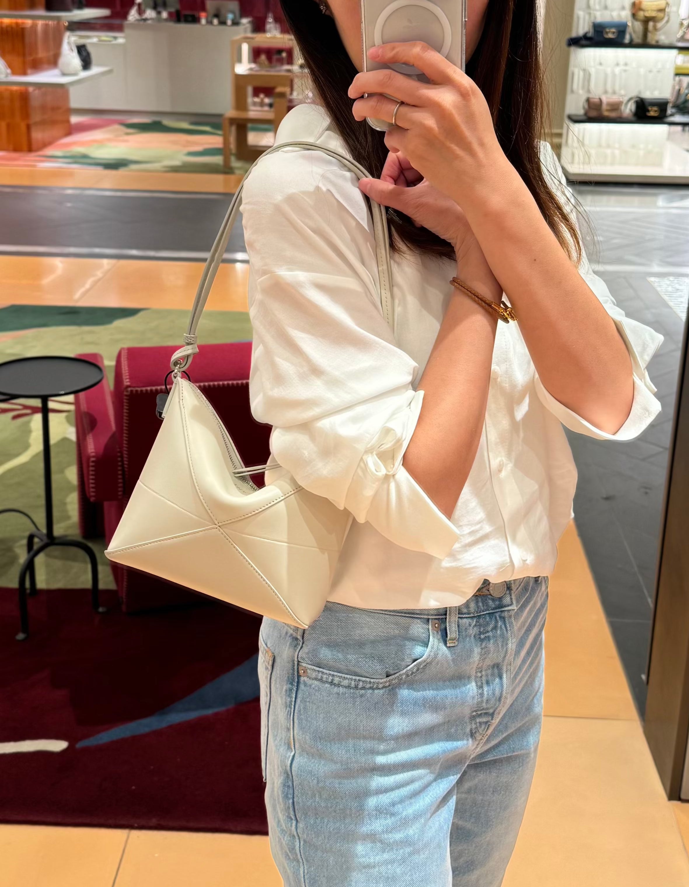 LOEWE Puzzle Fold Pouch | LOEWE handbag (multi-color LOEWE Puzzle Fold Pouch | LOEWE handbag (multi-color