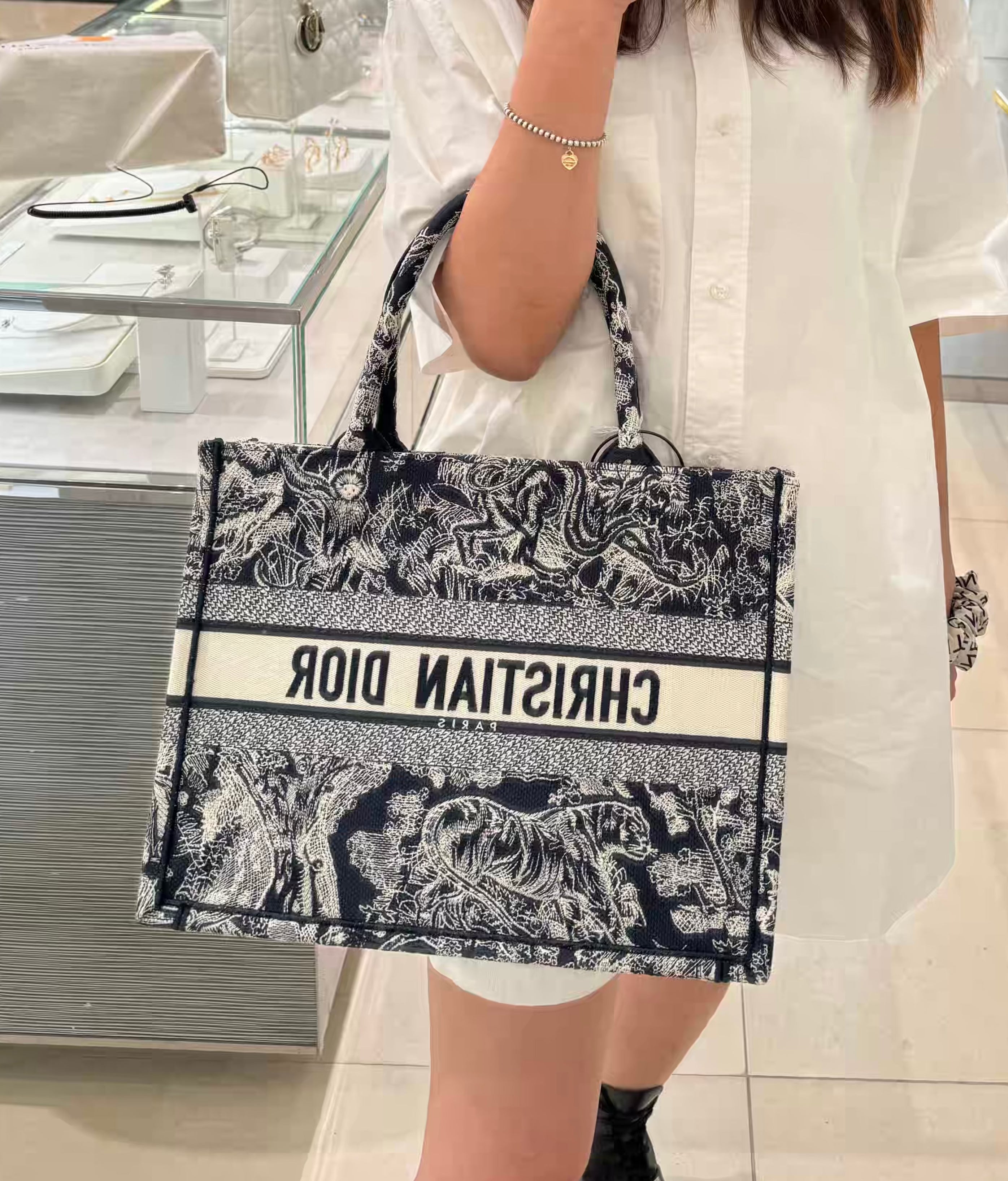 Lady Dior Christian Dior Medium Book Tote Medium Dior Book Tote