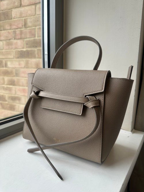 CELINE 粒面皮革 Nano Belt Bag 粒面小牛皮 (3色)