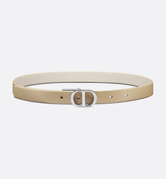 CHRISTIAN DIOR 30 Montaigne Reversible Belt Silver Buckle | Dior double-sided belt (20MM/multi-color/silver buckle)