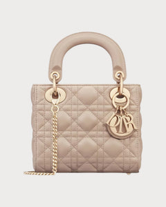 CHRISTIAN DIOR Mini Lady Dior Bag | 迪奧 Lady Dior手袋 (迷你/多色) -Powder Beige