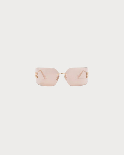 MIU MIU Aube Sunglasses Rose Gold Lenses(玫瑰金鏡片)