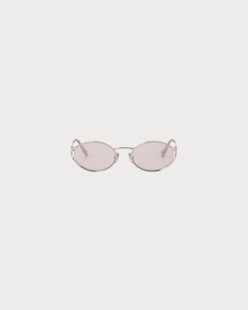 MIU MIU Logo Sunglasses Light Gold Lenses(淺金色鏡片)