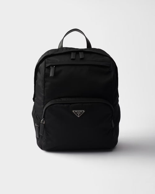 PRADA Re-Nylon Saffiano Leather Backpack Black | 普拉達 背囊 (黑色)
