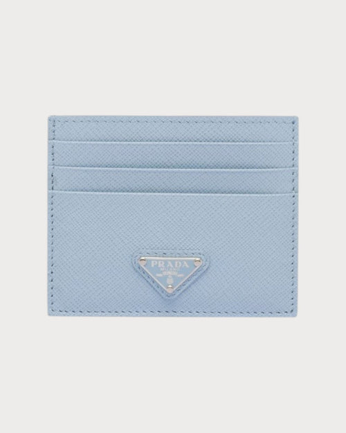PRADA 1MC025 Saffiano Leather Triangle Logo Card Holder | 普拉达 卡套 (多色)