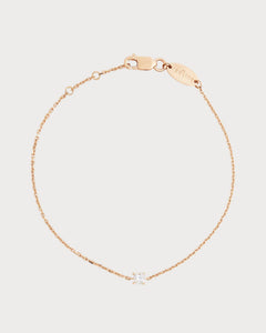 REDLINE White Gold and Diamond Princesse Bracelet | 紅繩 手鏈 (0.11CT/多色)