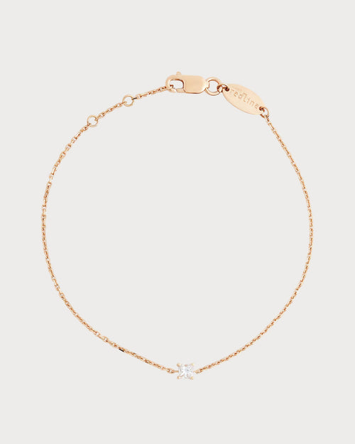 REDLINE White Gold and Diamond Princesse Bracelet | 紅繩 手鏈 (0.11CT/多色)