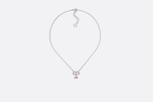 CHRISTIAN DIOR Petit CD Necklace | 迪奧 頸鏈 (Silver)