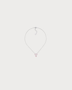 CHRISTIAN DIOR Petit CD Necklace | 迪奧 頸鏈 (Silver)