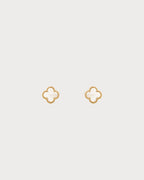 VAN CLEEF & ARPELS Sweet Alhambra Earstuds | Van Cleef & Arpels Earrings (Yellow Gold)
