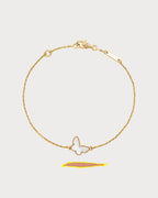 VAN CLEEF & ARPELS Sweet Butterflies Bracelet | Van Cleef & Arpels Butterfly Bracelet (Yellow Gold)